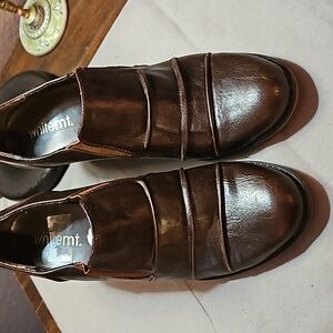 Whitemt brown bootie women's size 10